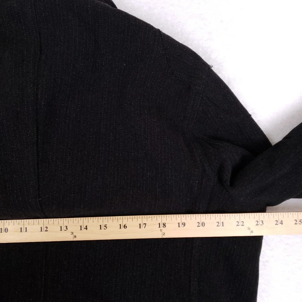 7 For All Mankind Wool Blend Utility Jacket Size‎ XL Black Rugged Luxe Outerwear